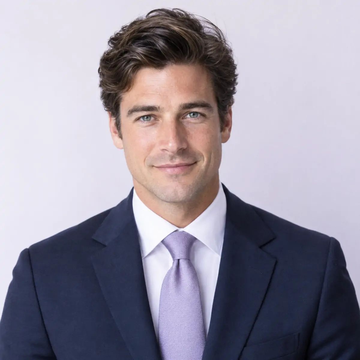 Create a professional portrait with a tailored outfit